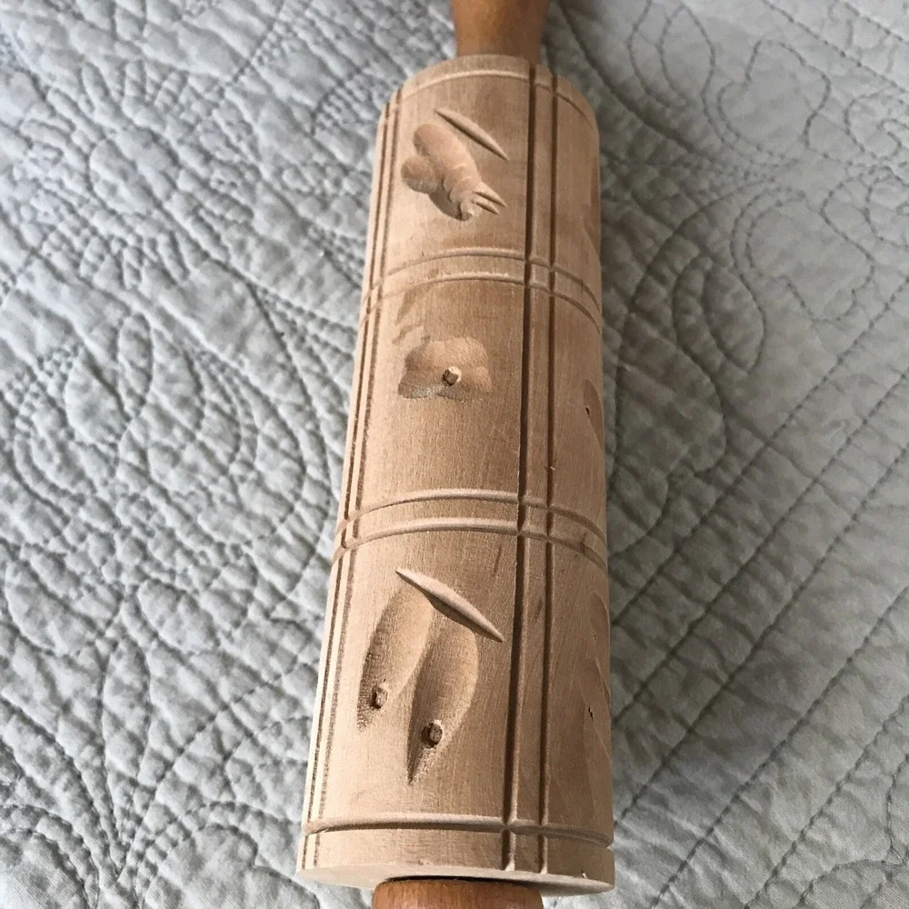 Springerle spindle including